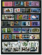 GB 1962-67 Complete Commemorative Phosphor Sets (SG 631p-722p) 30 Full Sets U/M