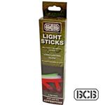 BCB Light Sticks (Green)  2 Pack Long Lasting Glow (12 Hours Glow)