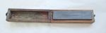 Vintage Thuringian Water Hone /  Sharpening Stone in hinged wooden Box