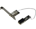 KALEA-INFORMATIQUE M.2 B+M to SFP+ 10GbE Network Card Realtek RTL8127ATF