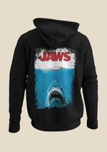 Jaws - Movie Poster inspired Unisex Black Hoodie