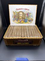 Rare Vintage Charles the Great Cigar Box Excellent Graphics Display S. Rodriguez