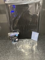 Black 9 Pocket Toploader Binder 288 Slots with 25 Toploaders & 100 Sleeves New