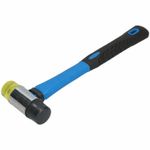 30mm Rubber & Nylon Mallet Fibre Handle Jewellers Hammer Window Glazing