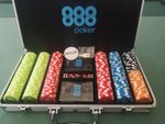 888 Poker Set 300pc Numbered