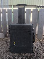 Peli 1560 Protector Case Black Weatherproof Trolley With Wheels Great Condition