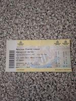 MATCH TICKET PREMIER LEAGUE NEWCASTLE V MAN UTD 23rd feb  2008