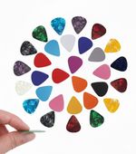 30 x GUITAR PICKS PLECTRUMS Acoustic Bass Electric Guitars - 3 DIFFERENT SIZES