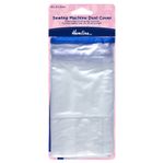 Hemline Transparent PVC Sewing Machine Overlocker Dust Cover