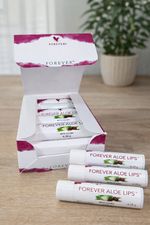 12 x Forever Living Lips Aloe Vera Lip Balm with jojoba ! FREE SHIPPING. 