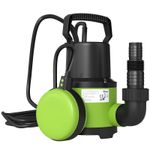 Outsunny 400W Water Pump with Float Switch, 9000L/H Electric Sump Pump