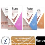 Sure Women Maximum Protection Anti-Perspirant Deodorant Cream, 6 Pack, 45ml
