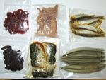 PRESERVED SEA BAIT SQUID WHITE BAIT RAGWORM BLACK LUG SANDEEL MACKEREL SEA FISH