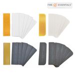 100 x 30mm Fire Rated Intumescent Pads for 102mm Hinges - Bulk Discounts