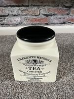 Charlotte Watson’s Country Tea Canister With Lid - Henry Watson Pottery England
