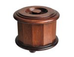 Dunhill Humidor The White Spot Mahogany Dodecagon Tobacco Humidor Q761