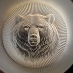 Scottsdale Mint 1 oz Silver Stacker Round - Grizzly Bear .999