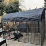 Giant Strong Steel Pet Dog Enclosure Run House Playpen Rabbit Hutch Cage Kennels