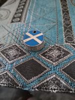 SCOTLAND FLAG SHOPPING TROLLEY COIN- TARTAN ARMY.