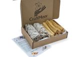 Craftmoor® White Sage & Palo Santo Smudge Kit | Purification Ritual Set