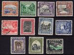 CYPRUS 1934 PICTORIAL SET, SG 133/143, GOOD TO FINE USED, CAT. £200