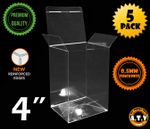 ATV Protectors / Cases for 4" Funko Pop Vinyl 0.5mm Thickness (Pack of 5)