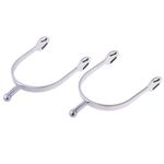 1 Pair Stainless Equestrian Boots Horse Riding 5.9*3.15*0.79