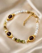 Garnet & Multi Tourmaline Bracelet