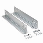 Floor mounting for heavy duty extension 76 mm - mounting bracket for extension - angle set
