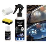 Headlight Refurbished Suit, Car Headlight Restoration Kit for Yellowed Headlamps