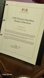1946 Victory Omnibus Stamp Collection