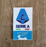Serie A 2024-2026 Silicone Sleeve Patch Badge Player Size Italy Heat Transfer