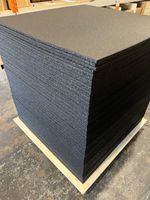 Gym Rubber Flooring Mats Heavy Duty Commercial Floor Tiles Matting 1M X 1M 