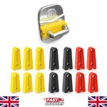 4X Universal Car Door Lock Damper Buffer Silicone Shock Absorbing Silent Pad