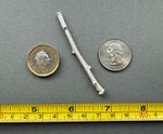 3d Apple Twig Casting in 925 Sterling Silver For Jewelry Making Silver Component