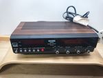 Vintage Binatone Royal Clock Radio Model No. 01/6217 wood effect working well.