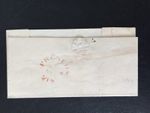 E GB 1827 PRESTON CIRCULAR DATED MILEAGE MARK ON PART WRAPPER TO BURNLEY