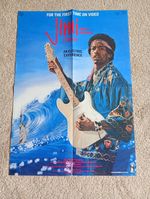 Jimi Hendrix plays Berkeley VHS Promo Poster Limited Edition Colour