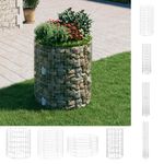 Circular Gabion Pole Galvanised Steel Gabion Basket Cage Multi Sizes HOT