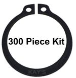 300 Piece Circlip Set External Retaining Circlips Cir Clip Snap Ring Assortment