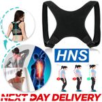 Posture Corrector Body Brace Bad Back Lumbar Shoulder Support Belt Women Men UK