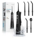 OasiSmile Water Flosser for Teeth Cleaning 300ML Tank Portable Cordless Water