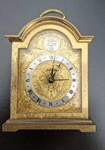 Swiza “Tempus Fugit” 8-day carriage (mantel) alarm clock