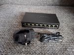 D-Link DGS-1100-08PV2 8-Port Gigabit Smart Switch