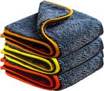 Twisted Car Cleaning Cloths 1200GSM Microfibre Large Drying Cleaning Glass Cloth