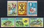 ZAMBIA MNH 1970 Medicine/Fish Sets