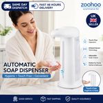 Automatic Touchless Soap Dispenser 330ml Electric Infrared Sensor Liquid Hand