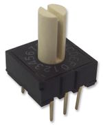 Rotary Encoder, Horizontal, 16 Position, 4x1 Pins - MCRH4HAF-16R-V-B