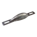 Zinc Hull Anode, Streamlined Shape For Low Drag, Choice Of Sizes, Bolt-On Anode
