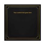 Personalised Text Extra-Large Self Adhesive 3-Ring Binder Padded Photo Album